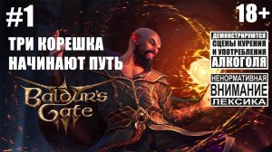 Baldur's Gate 3 [тройной кооп] #1: Начало легендарных похождений