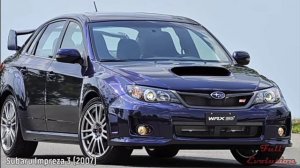 субару импреза врх сти эволюция с 1992 по 2022