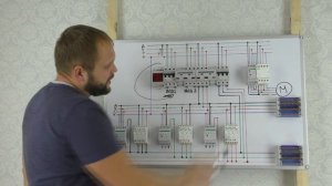 Щит для частного дома с автоматическим выбором фаз и ручным вводом резерва.