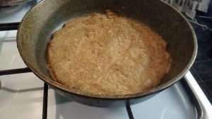 #худеемвкусно#ржанойблин# Ни Грамма Жира, Худеем Вкусно. Блин Из Ржаных Отрубей.