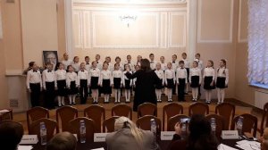 Что такое ноты. Здравствуй Нева. исп. Младший хор детской музыкальной школы 7.