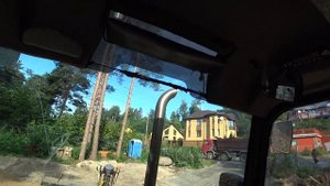 Копаю траншею под ленточный фундамент на экскаваторе Терекс.