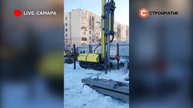 Фундаменты на жб сваях в Самарской области. Технология Стройматик