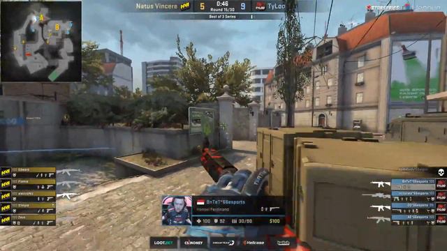 нужно камбечить | NaVi vs TyLoo Map #2 (bo3) de_overpass [RU] | StarSeries Season 5 смотреть онлайн