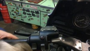 Восстановление внешнего вида пультов на мотоцикле. Подручными средствами