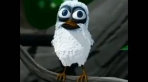 Белая птица кричит УЧИ УРОКИ ДЕБИЛ мем тик ток