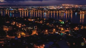 Иркутск вечерний и ночной