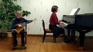 Мартысевич Дмитрий, 9 лет. В. Котельников "Колыбельная". А. Спадавеккиа "Добрый жук".