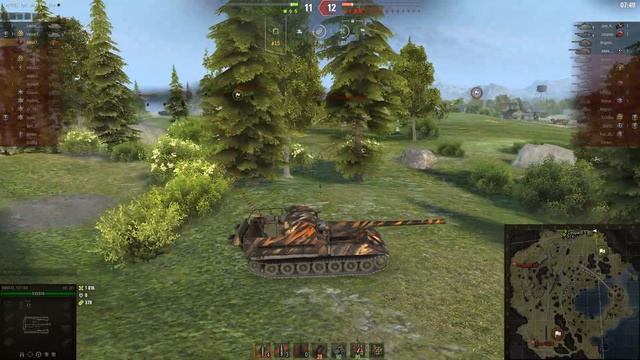 World of Tanks. Об.261. Тихий берег.