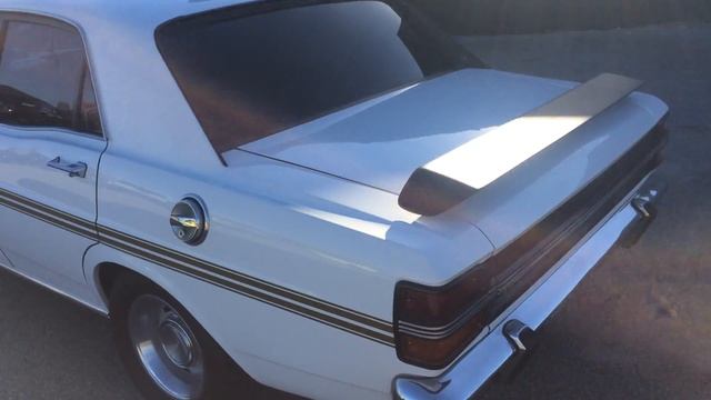 Ford Falcon XY GT White Sedan Walk Around смотреть онлайн