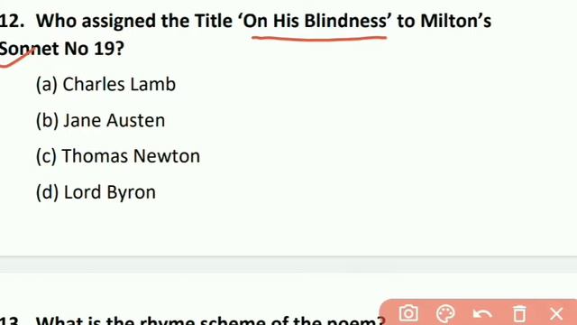 MCQs| Sonnet: On His Blindness by John Milton| LT Grade| DSSSB| GIC| TGT|PGT| смотреть онлайн