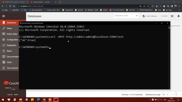 Cài đặt và thao tác với CouchDB