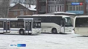 Из-за морозов отменили несколько междугородних автобусных рейсов из Петрозаводска