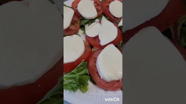 Капрезе-вкусная летняя закуска. смотреть онлайн