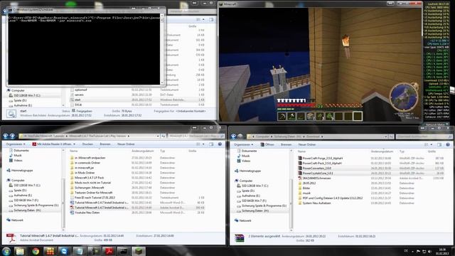 Tutorial z.B zu Minecraft 1.4.7 Mod´s hinzufügen und ID Konflikte beseitigen [1080p][Deutsch] смотреть онлайн