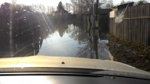 Рубцовск 3ий сад, весна, половодье