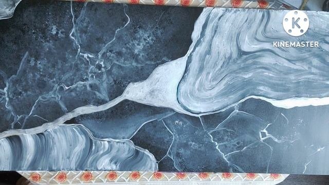 Marmer, имитация мрамора, художественная роспись стен