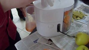 Braun соковыжималка морковь испытание.AVI