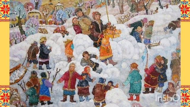 Масленица идет, блин да мед несет смотреть онлайн