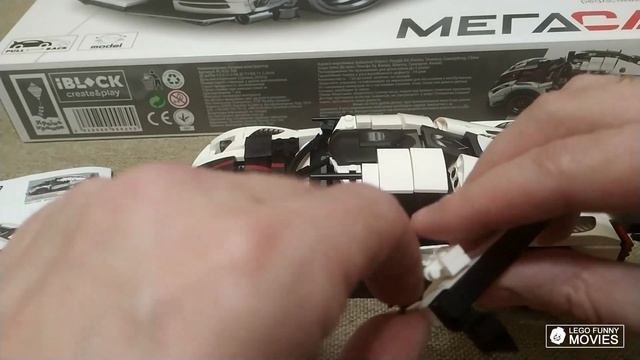 Обзор Koenigsegg Agera от IBlock - Lego Funny Movies смотреть онлайн
