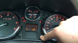 Peugeot 207 Service Reset