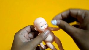 How to remove ink from dolls face