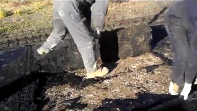 Демонтаж покрытия кровли