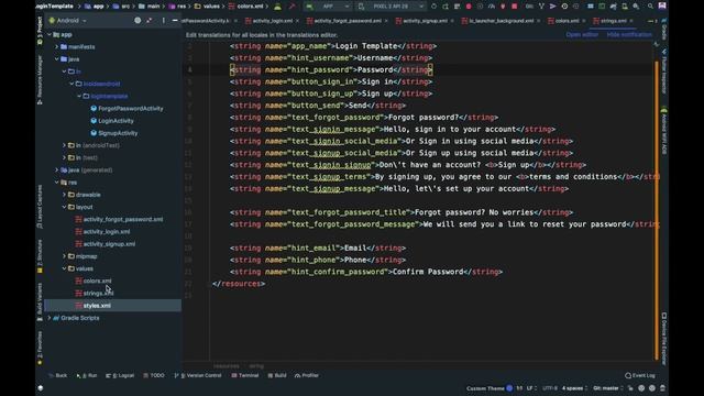Login Template in Android Studio | Free android project giveaway смотреть онлайн