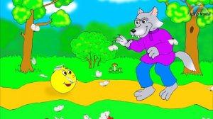 КОЛОБОК. Cказка с картинками. Сказка про Колобка. Kolobok. Fairy tale
