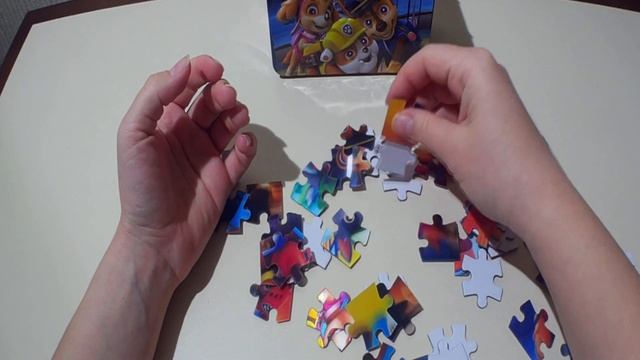 Видео для детей - пазл "Щенячий патруль" - пазл с машинками смотреть онлайн