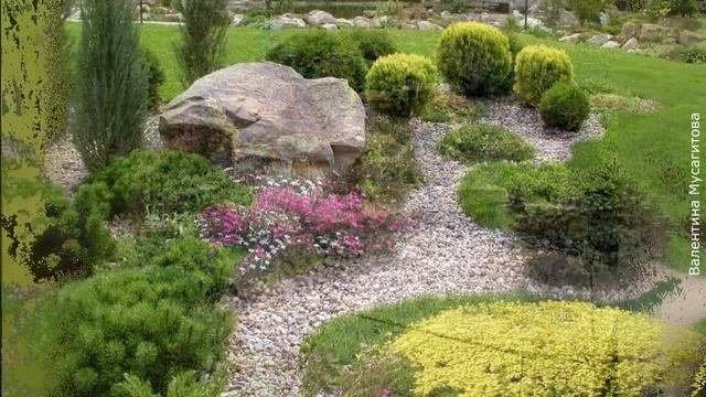 ❀ Садовые композиции с камнем | Garden Compositions With Stone
