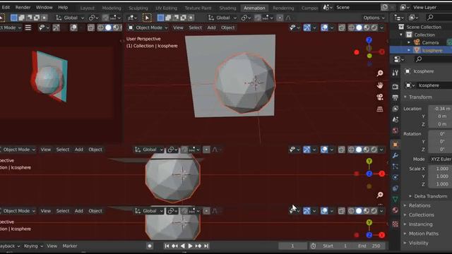 Properties tabs Blender смотреть онлайн
