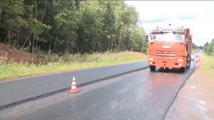 Началось обновление участка дороги Кириллов – Вогнема