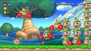 Can Mario Beat 999 Bowser Jr´s in New Super Mario Bros. U ?