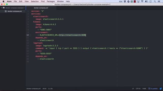 Docker Compose - Composing Services in Docker - Lesson 02 смотреть онлайн