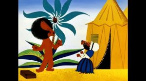 Бонифаций и бабушка(Моисей Вайнберг - Д. Вилейчик(м/ф" Каникулы Бонифация"(наброски)