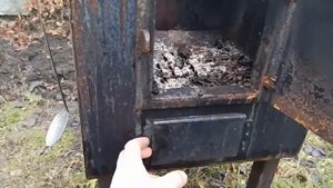 Очаг (печь) под Казан 12 литров  ,Своими руками .