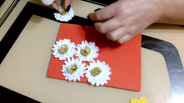 Открытка 8 МАРТА своими руками