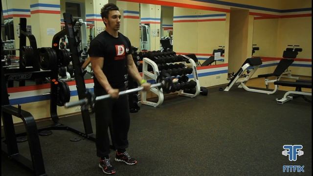 Подъем штанги на бицепс обратным хватом смотреть онлайн