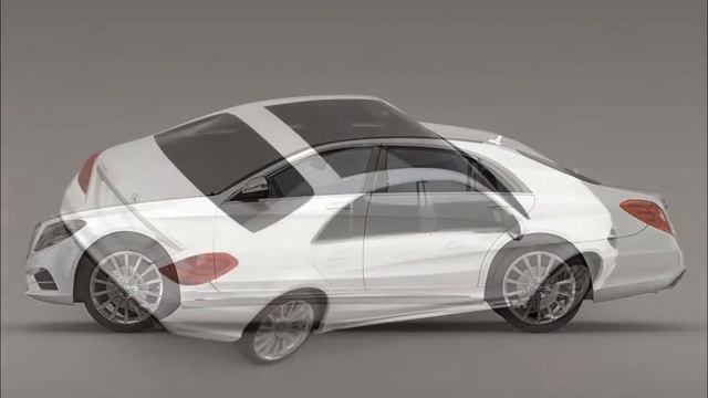 3D Model AMG Mercedes Benz S 500 Plug In Hybrid W222 2014 at 3DExport.com смотреть онлайн