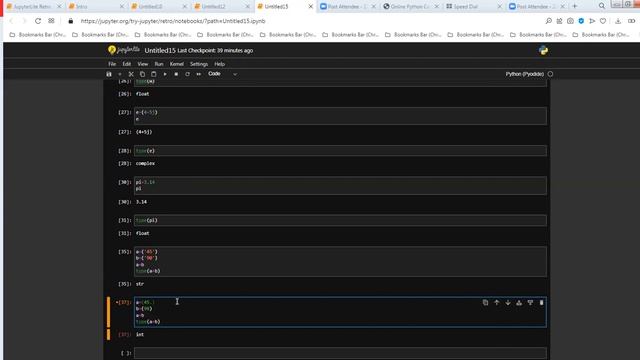 Python operators and bool #pythonbool #pythonprogramming #jupyternotebook  #pythonoperators