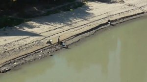 Тургеневский мост. Река Кубань.