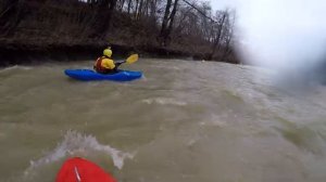 Каякинг. Kayak Zet. ПРОГУЛКА ПО ВАЛАМ - река ПСЕКУПС  - ЯНВАРЬ 2024. Краснодар.