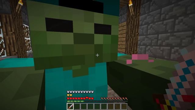 GIANT SLENDERMAN APPEARS IN MY HOUSE IN MINECRAFT !! Minecraft Mods смотреть онлайн