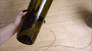 Декор бутылок бечевкой и сухоцветами с BOMBA_CHE. Быстро и просто!