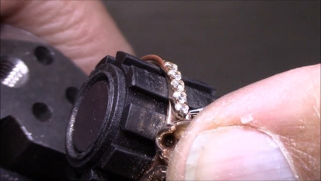 Закрепка камней Stone setting (Кольцо) смотреть онлайн