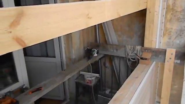 БАЛКОН.Навесные леса .3 этаж.Сайдинг. смотреть онлайн