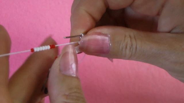 Мастер-класс. Вязание бисером. Браслет английским способом