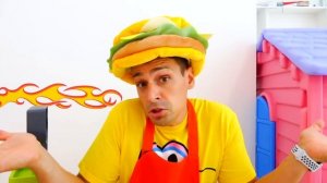 Vlad and Mom want the same colored noodles