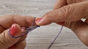 Double Twist Loop Cast On - суперэластичный наборный ряд с дважды перекрученными петлями